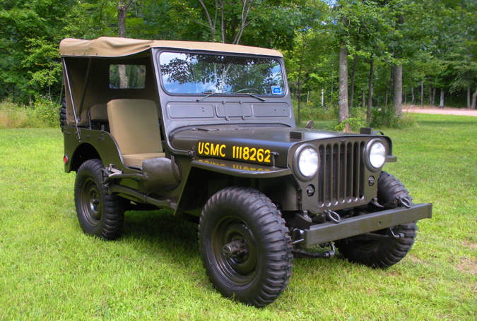 M38 jeep flat fender